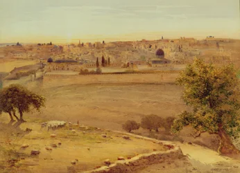 Jeruzalem vanaf de Olijfberg